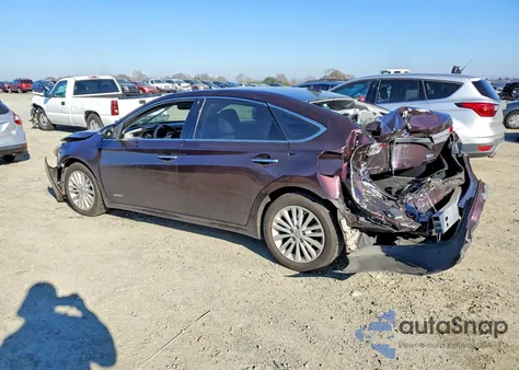 2014 Toyota Avalon Hybrid из США, поврежденный, VIN 4T1BD1EB1EU029953